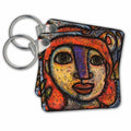 3dRose Key Chains History (kc-21201-1)