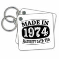 Key Chain - Made in 1974- Maturity Date TDB Designs Humor