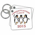 3dRose Key Chains 2015 Graduation (kc-212726-1)