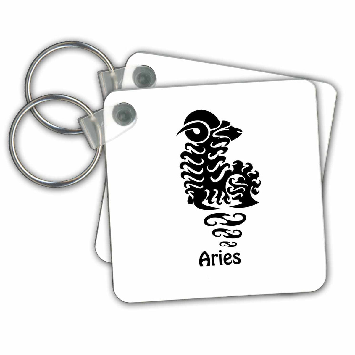 3dRose Key Chains Aries Sign (kc-214710-1)