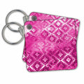Key Chain - Hot Pink Matchstick Digital Contemporary