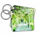 Key Chain - Trellis Walk Impressionism Art