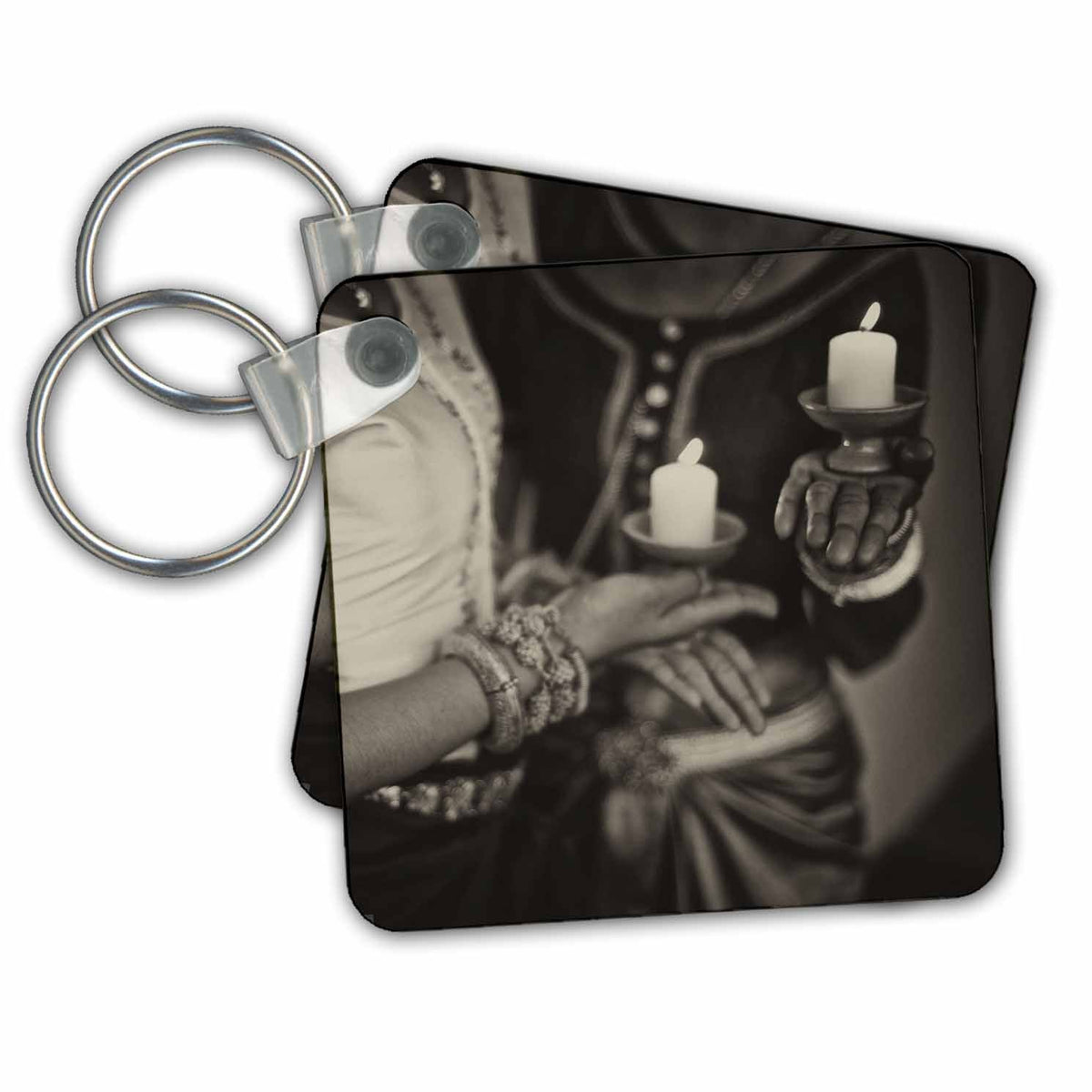 3dRose Key Chains Apsara Dancer, performing a traditional Khmer dance (kc-216170-1)
