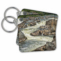 Key Chain - S Curve Rapids Photography Landscape