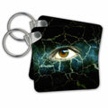 Key Chain - Evil eye. Monster, Devil, Alien. Popular image. Monsters