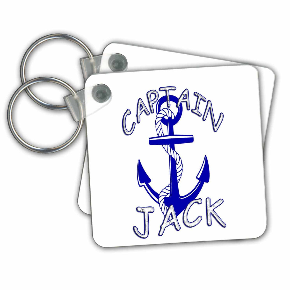 Key Chain - Captain Jack. Personalized quotes. Nautical Quotes