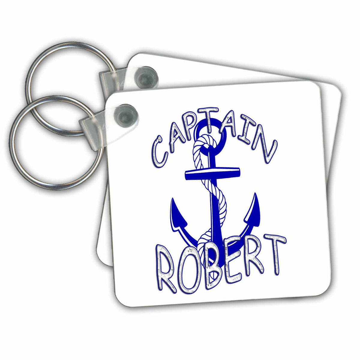 Key Chain - Captain Robert. Personalized quotes. Nautical Quotes
