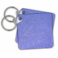 Key Chain - Blue Glamour Glitter Style Glitter