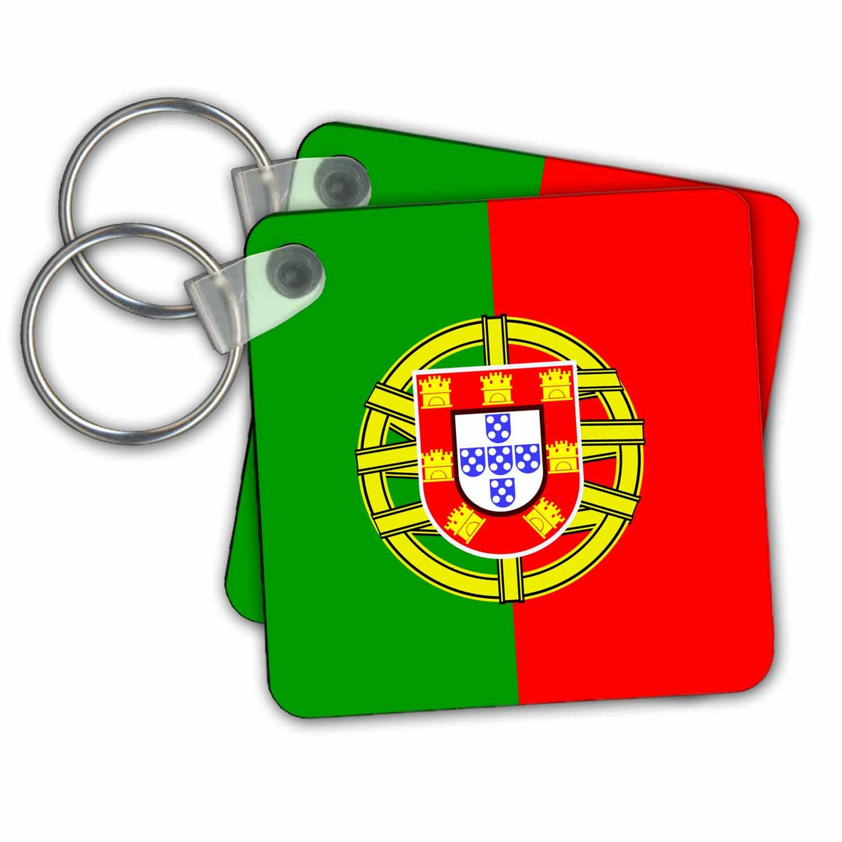 Key Chain - Modern Portugal Flag Flag
