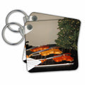 Key Chain - Violins and Christmas Tree Sanders Christmas