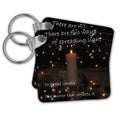 3dRose Key Chains Inspirational Candle (kc-23655-1)