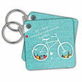 3dRose Key Chains Lets have Adventures together (kc-236741-1)