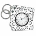 Key Chain - Pattern Wall Clocks Art