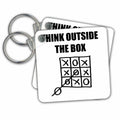 Key Chain - Think outside the box Illustrations