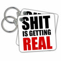 Key Chain - Shit is getting real Illustrations