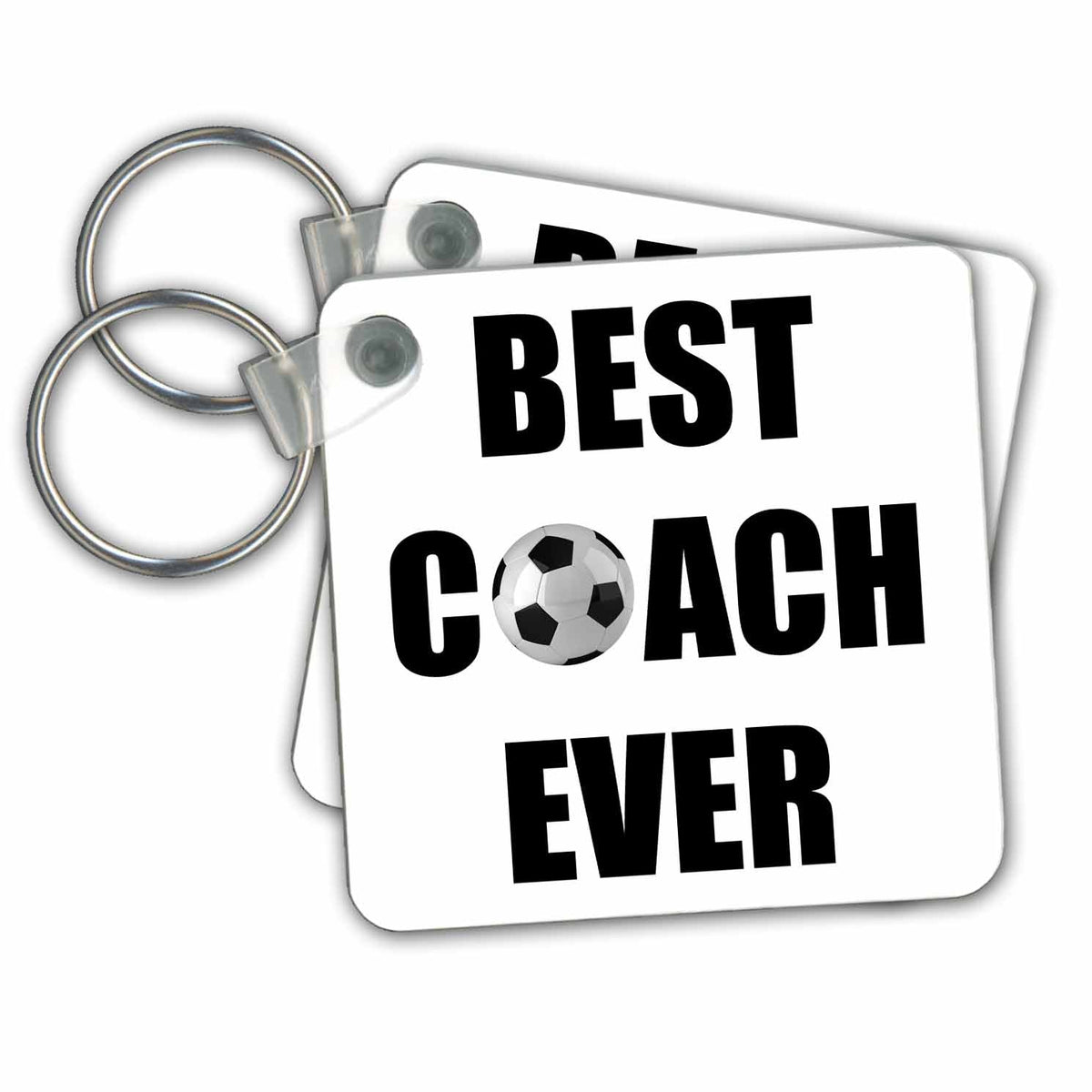Key Chain - Best Soccer Coach Ever Illustrations