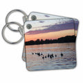 Key Chain - Geese at Sunset Jr Nature n Wildlife