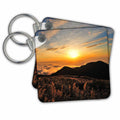 Key Chain - Colorful Sunset in the Park Sunset