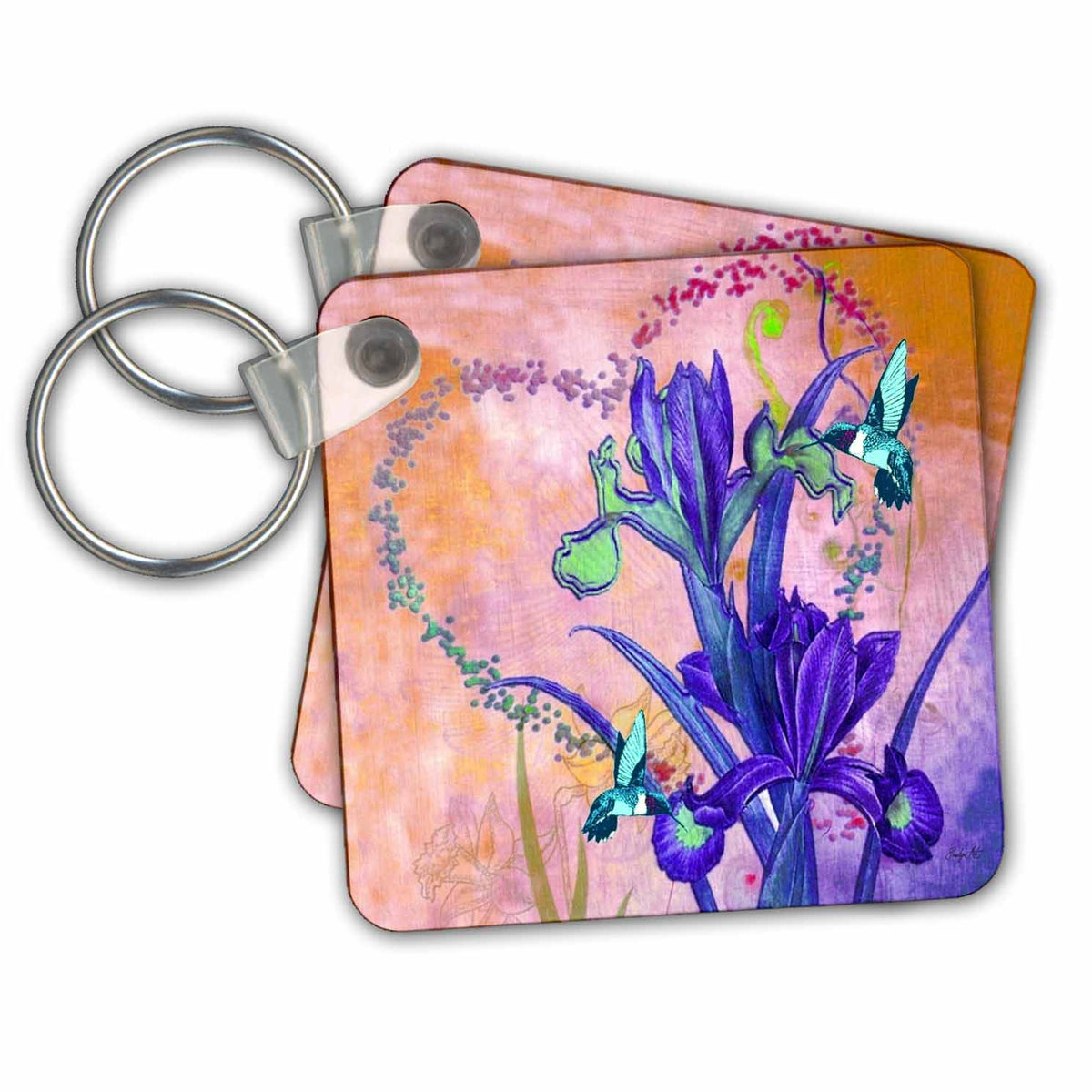 Key Chain - Hummingbird Love Designs 2016