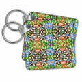 Key Chain - Complimentary Abstract Patterns