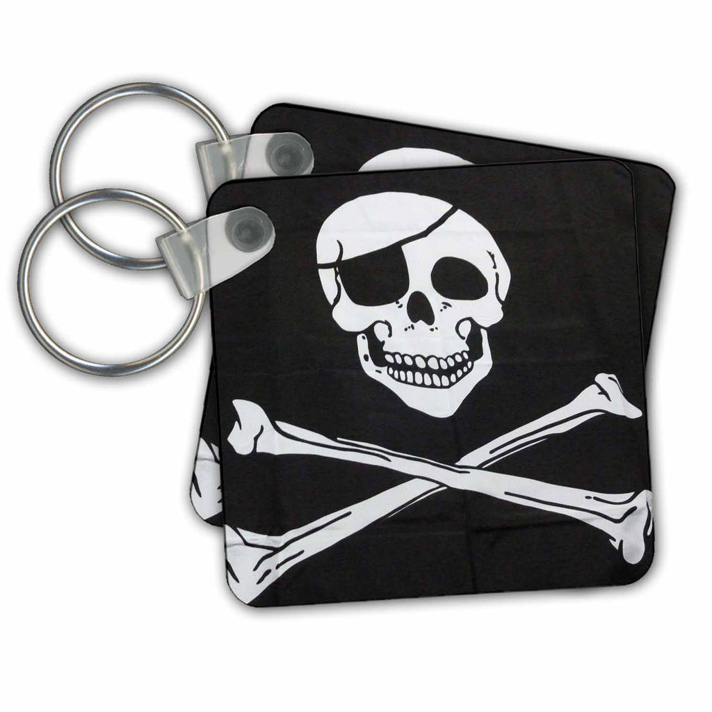 3dRose Key Chains Ex Pirate (kc-23960-1)