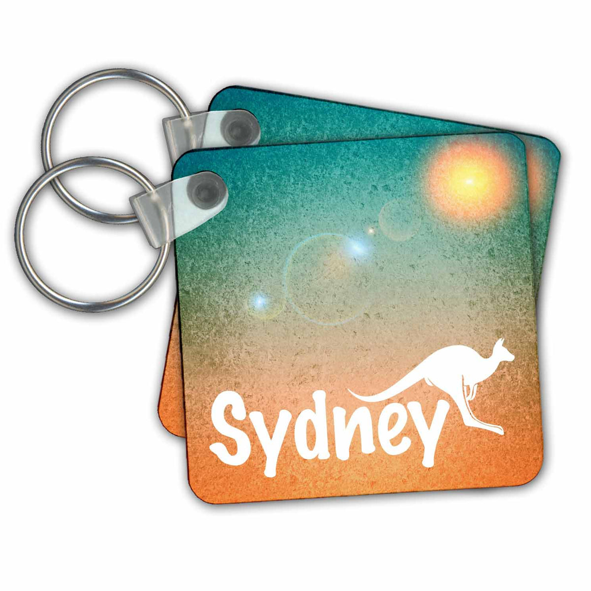 Key Chain - Sydney with Kangaroo Animal City