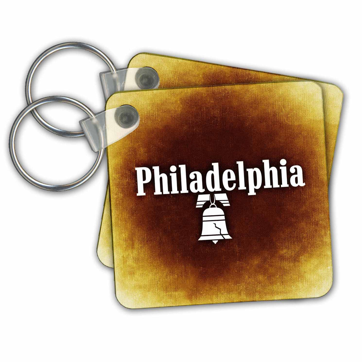 3dRose Key Chains Philadelphia with Liberty Bell (kc-239645-1)