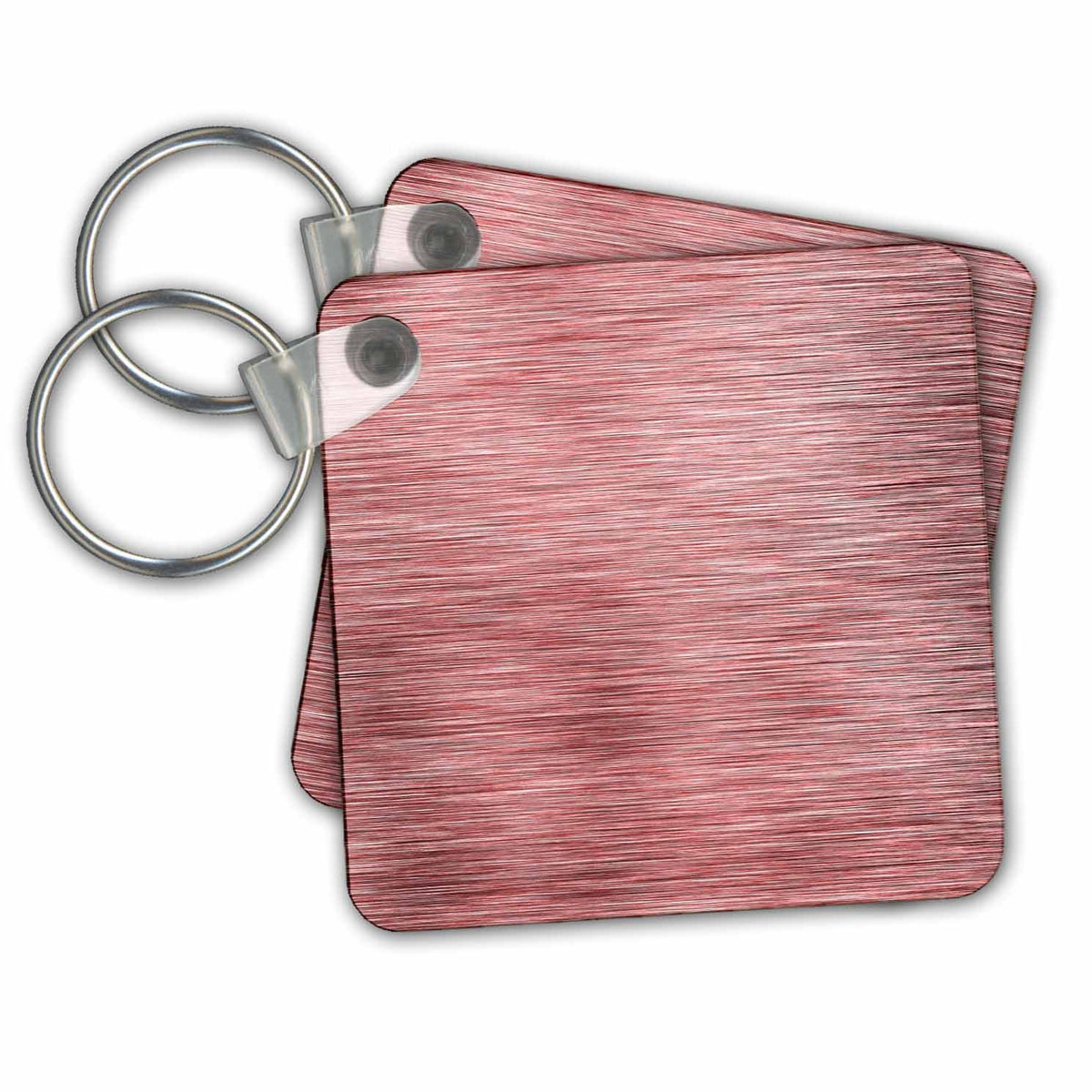 3dRose Key Chains Pink Scratched Metal Effect Texture (kc-239907-1)