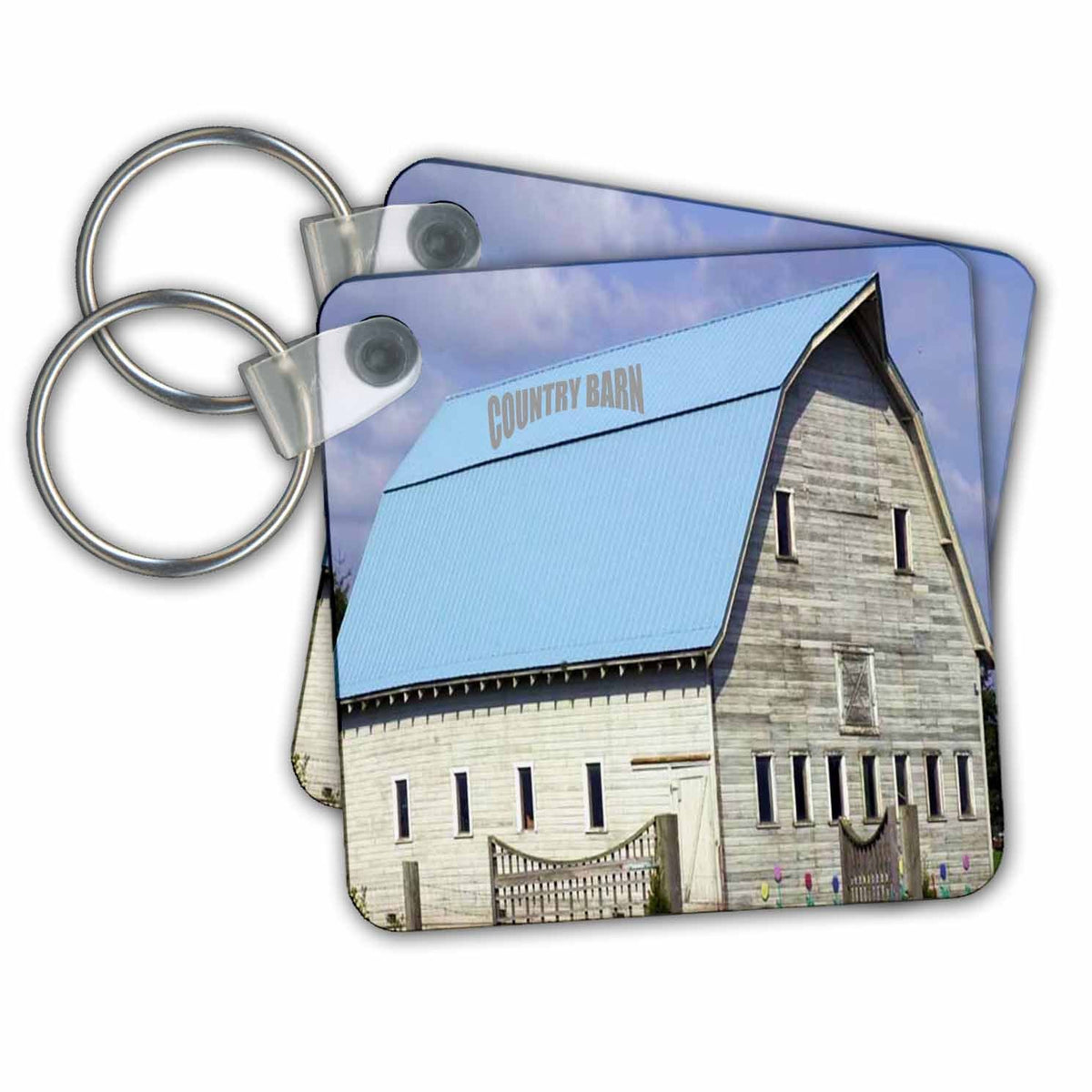Key Chain - Rural Barn Architecture