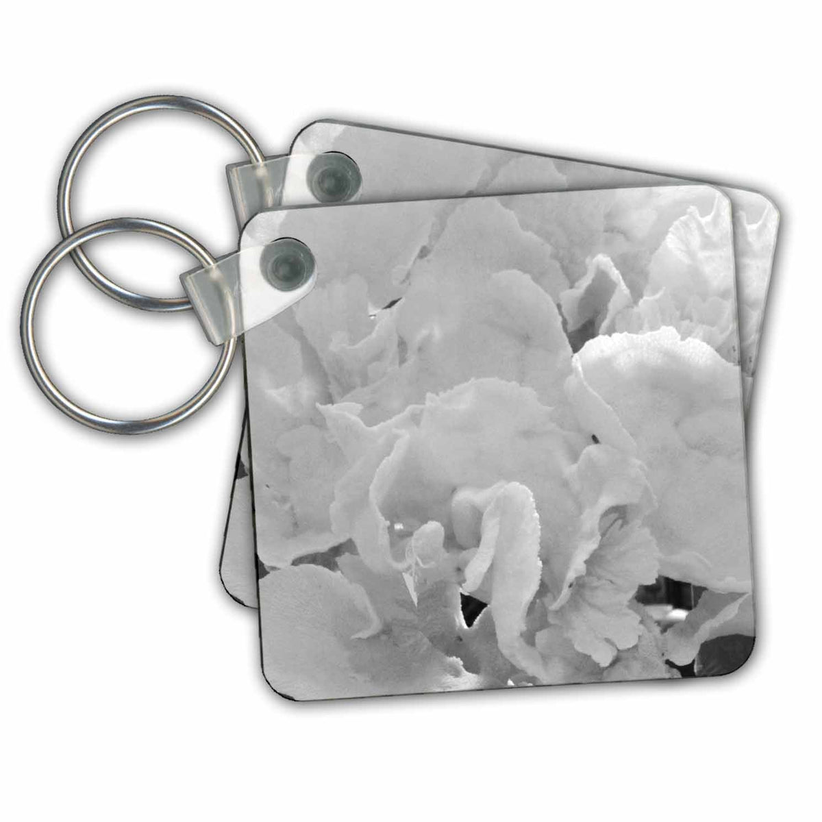 3dRose Key Chains White Sponge (kc-24028-1)