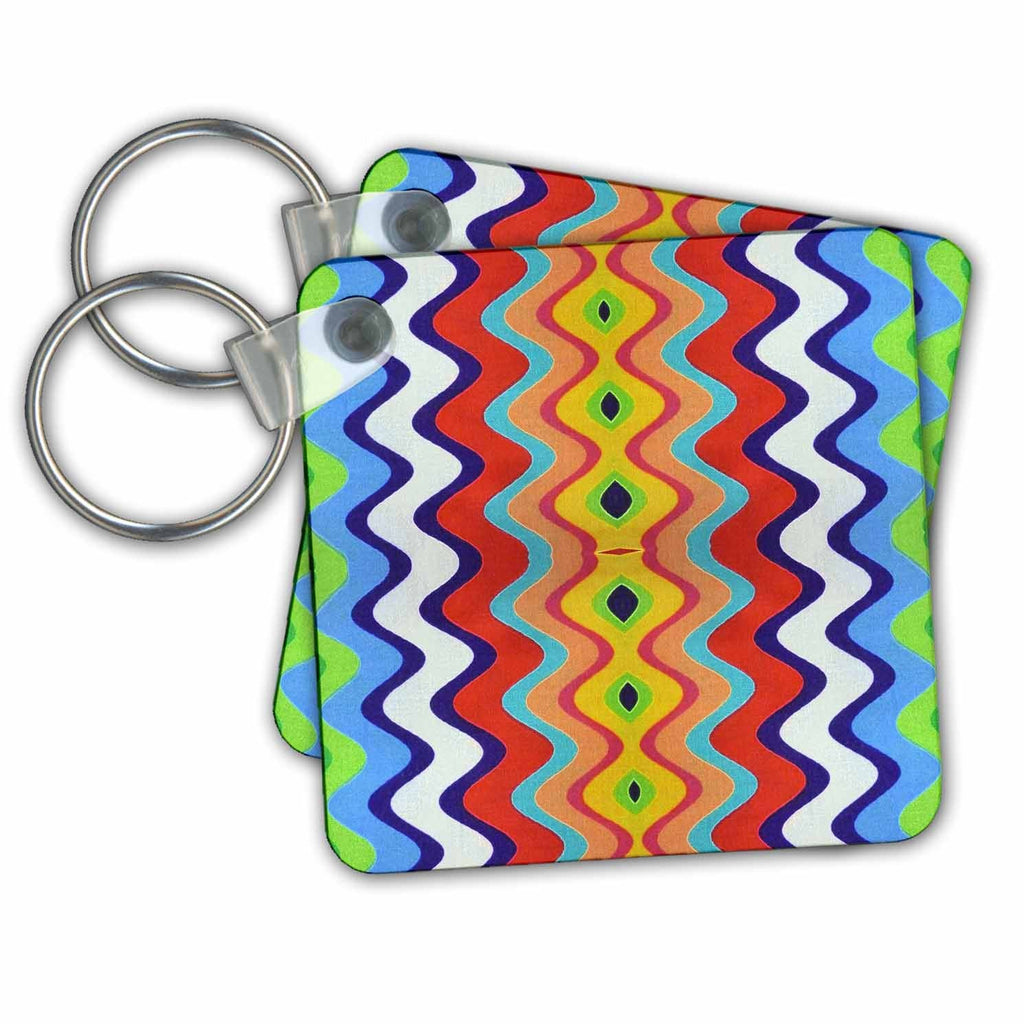 3dRose Key Chains Willy Nilly (kc-24030-1)
