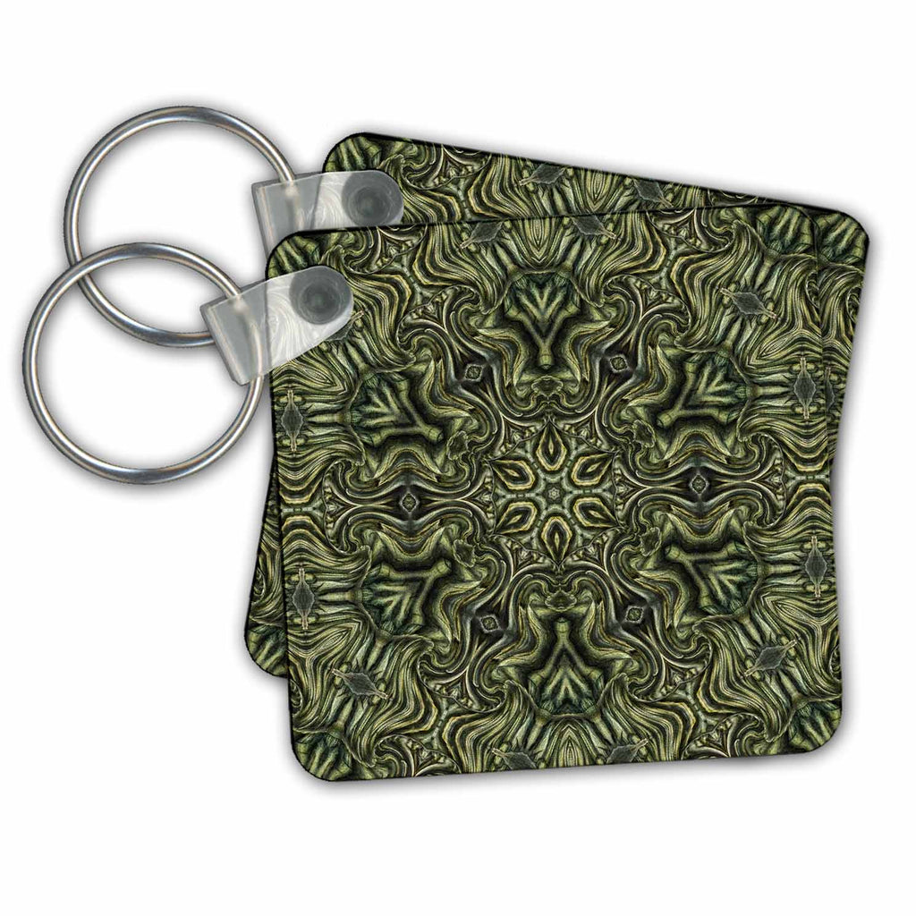 3dRose Key Chains Kaleidoscope 1 (kc-24255-1)