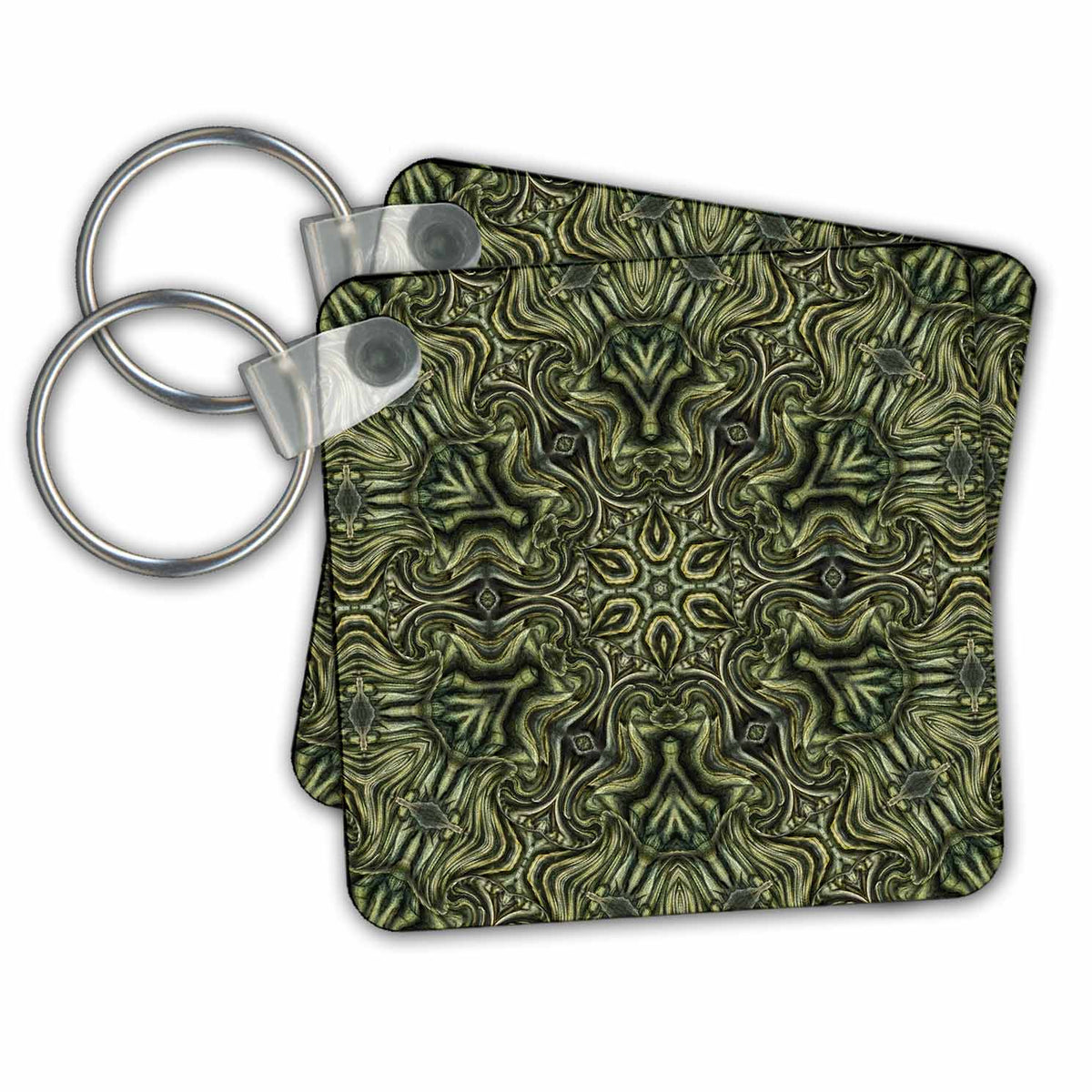 3dRose Key Chains Kaleidoscope 1 (kc-24255-1)