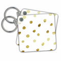 Key Chain - Picturing Chic Gold Dots PS Chic