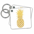 Key Chain - Picturing Gold Glitz Pineapple PS Chic