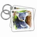 Key Chain - Koala Bear Illustration Animals Illustration