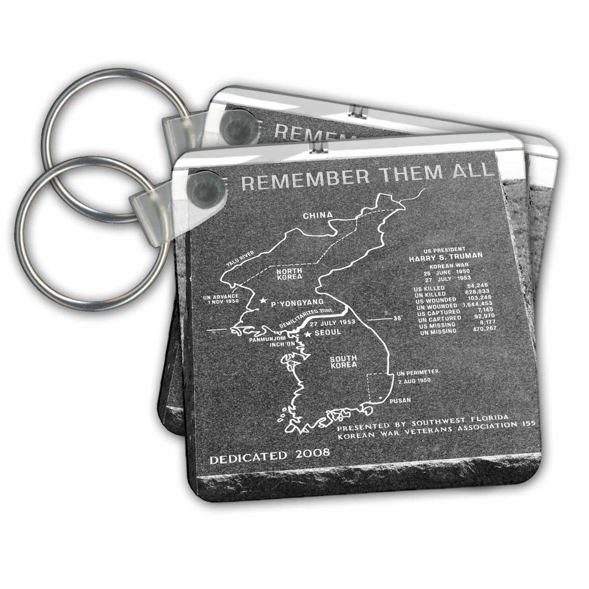 Key Chain - Korean Memorial Patriotic