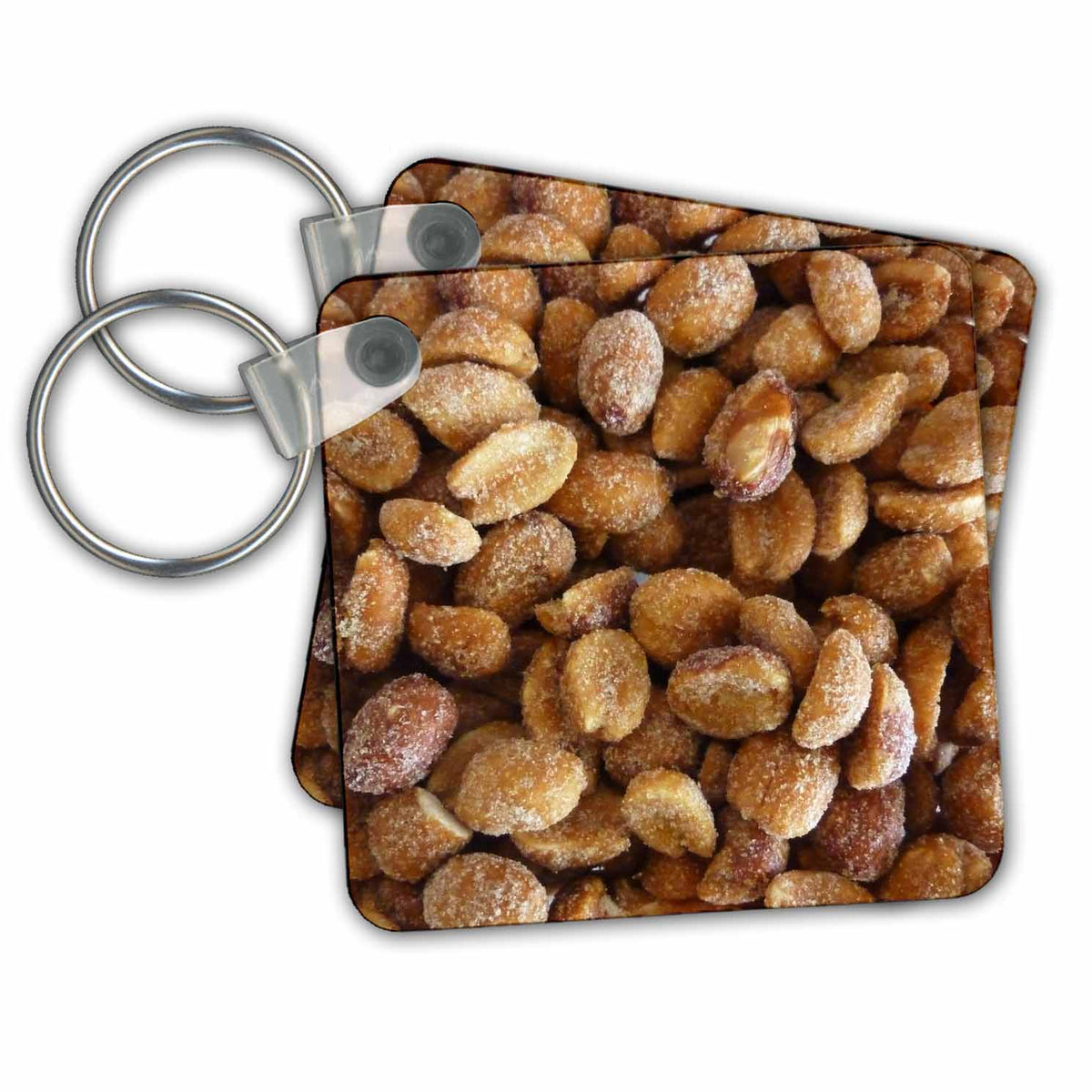 3dRose Key Chains Burnt Peanuts (kc-31060-1)