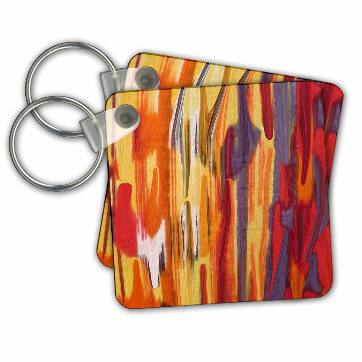 3dRose Key Chains Melting Fires (kc-31078-1)