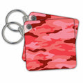 3dRose Key Chains Pink Camo Pattern (kc-334778-1)