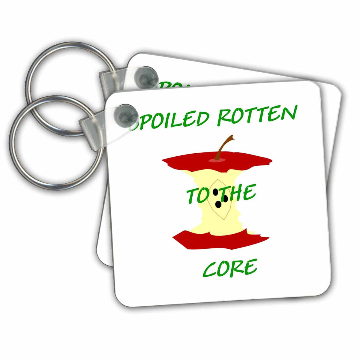 Key Chains Image of Spoiled Rotten To the Core (kc-349110-1)