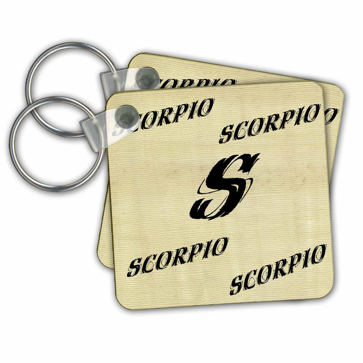 Key Chain - Scorpio Zodiac Signs