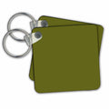 3dRose Key Chains Deep Olive (kc-34925-1)