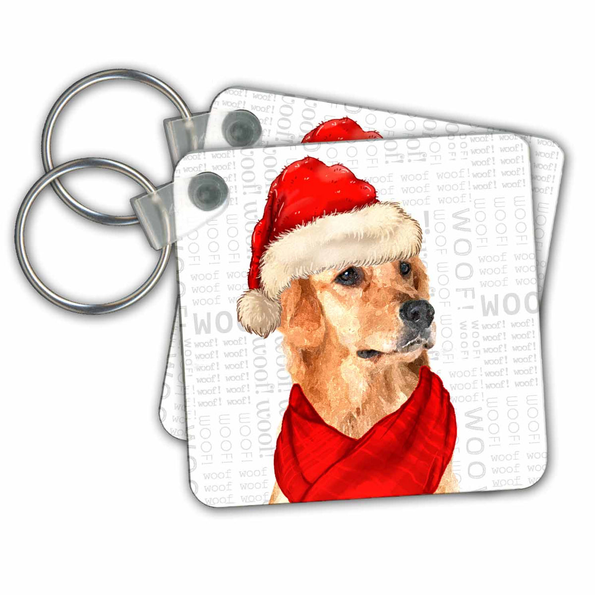 3dRose Key Chains Doreen Erhardt Fleas NaviDOG Collection (kc-349957-1)