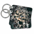 3dRose Key Chains Abstract expressionism digital painting applied ti grunge paper surface. (kc-350078-1)