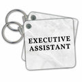 Key Chain - Image of quote Executive assistant 3DRose Mahwish - Quote