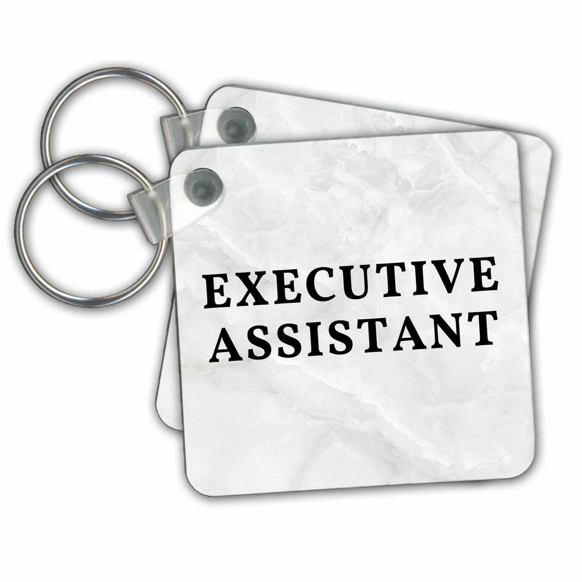 Key Chain - Image of quote Executive assistant 3DRose Mahwish - Quote
