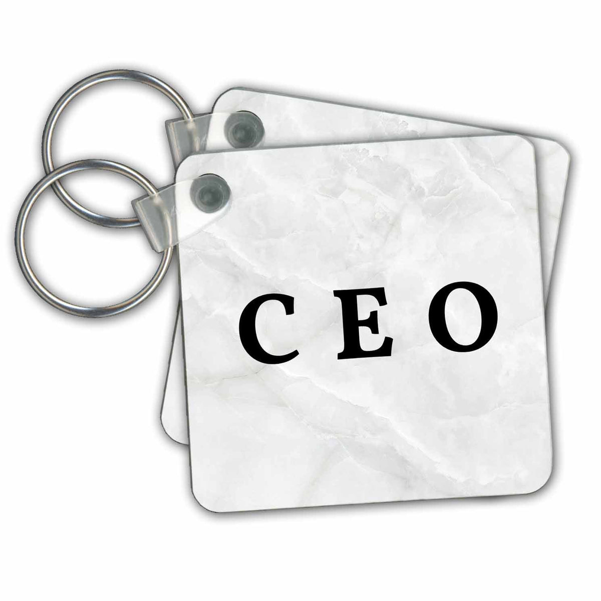 3dRose Key Chains Image of quote CEO (kc-362860-1)