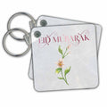 Key Chain - Image of quote Eid mubarak 3DRose Mahwish - Quote