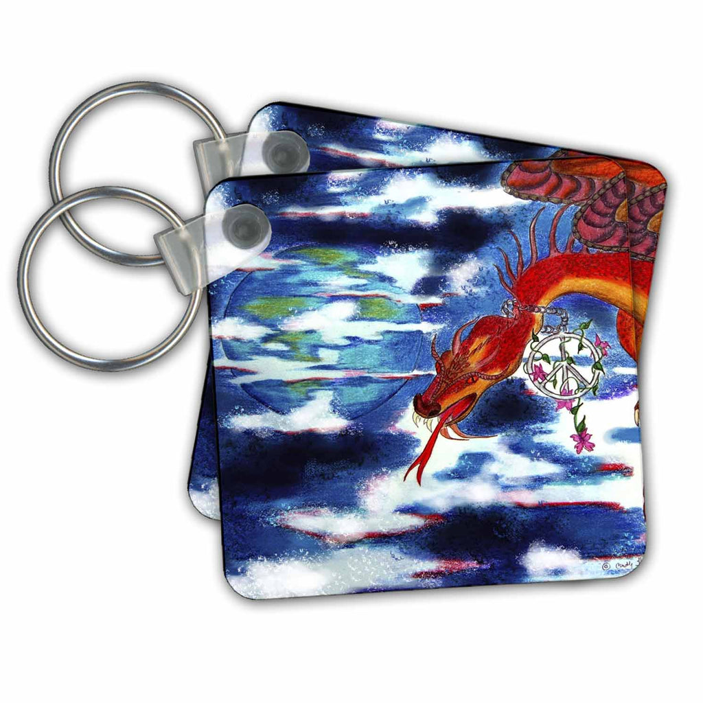 Key Chains Dragons Gift to the World (kc-3629-1)